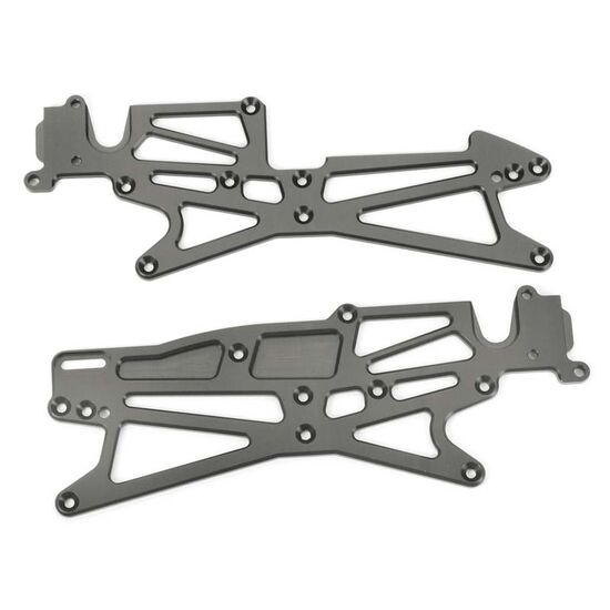CHASSIS ALUMINIUM (GUNMETAL) - MINIZILLA, 2 image
