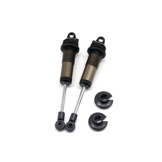 CYBER 10b - ALUMINIUM THREADED SHOCK SET (84-91mm/BLACK/2pcs)