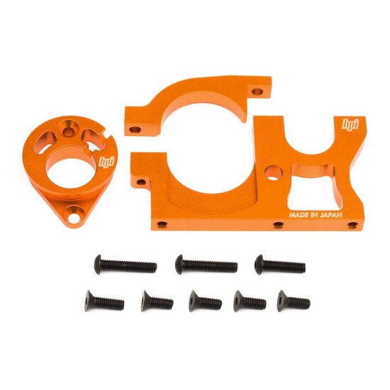 CYBER 10b - ALUMINIUM MOTOR MOUNT SET (ORANGE), 2 image