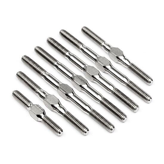 CYBER 10b - TITANIUM TURNBUCKLE SET (SILVER/CYBER 10B), 2 image