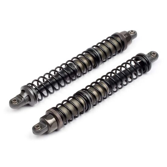 BAJA 5b -  VVC/HD STOSSDÄMPFER-SET (GUNMETAL/137-207mm/2pcs/6mm)