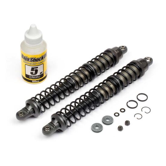 BAJA 5b -  VVC/HD STOSSDÄMPFER-SET (GUNMETAL/137-207mm/2pcs/6mm), 2 image