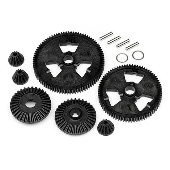 FORMULA TEN - SPUR GEAR / DIFF GEAR SET (75T/87T/48P)