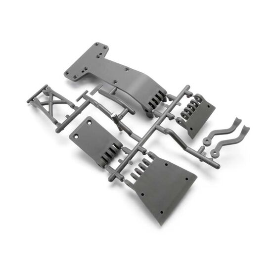 Blitz Ese- HIGH PERFORMANCE SKID PLATE SET (GRAY)
