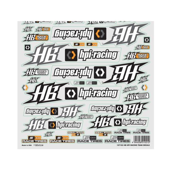 HB HPI Team Decal, 3 image