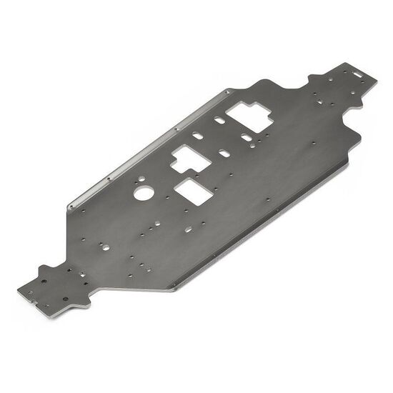 WR8 - MAIN CHASSIS (GUNMETAL/3mm)