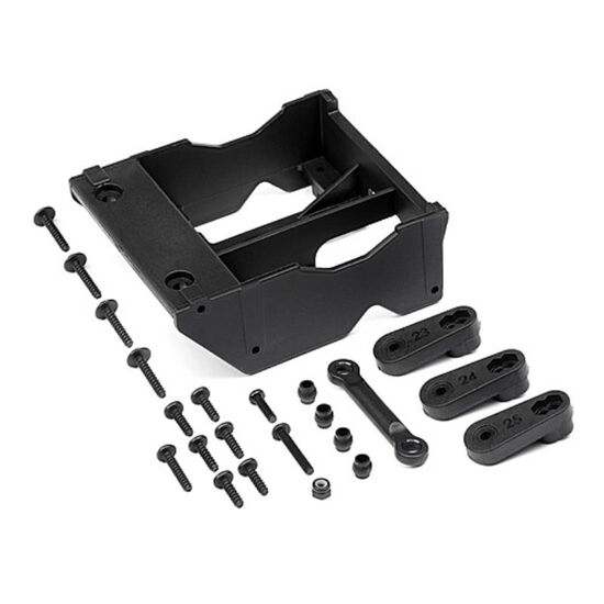 SAVAGE XL OCTANE - STEERING SERVO MOUNT SET