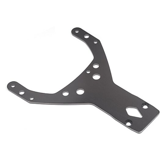 Baja 5R - FRONT UPPER PLATE (GUNMETAL)