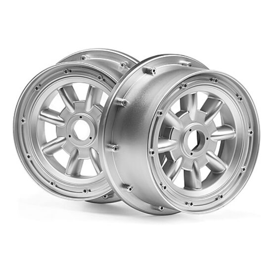 Baja 5R - ML-8 WHEEL SILVER (120X60MM/2PCS)
