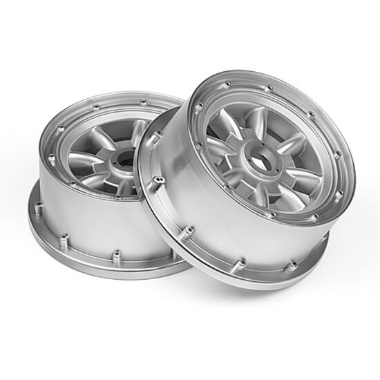 Baja 5R - ML-8 WHEEL SILVER (120X60MM/2PCS), 4 image