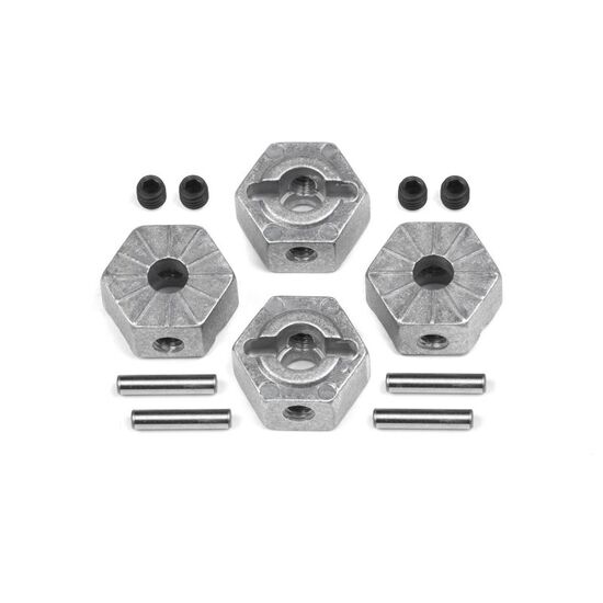 LOCKING HEX WHEEL HUB 12MM (4PCS)