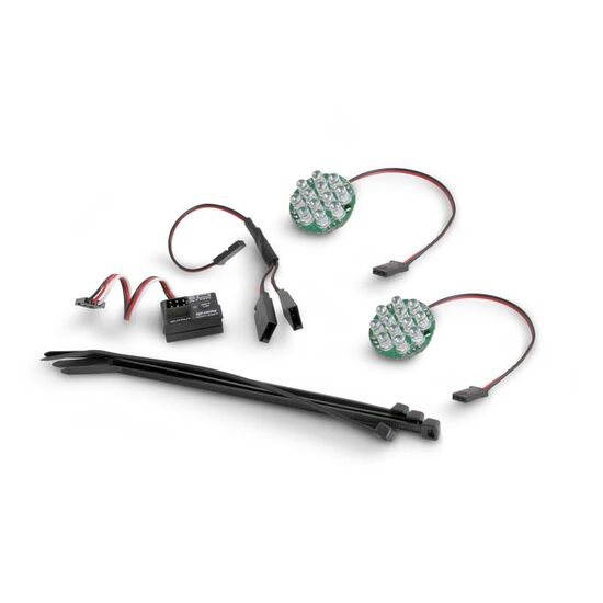 BAJA 5b - LED LIGHT with BATTERY INDICATOR SET (WHITE)