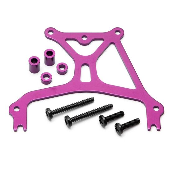 ALUMINIUM REAR BRACE 2,0MM SET (PURPLE/PRO 3), 2 image