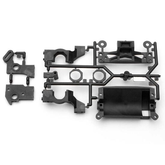 CARBON GRAPHITE REAR BULKHEAD SET (PRO 3), 2 image