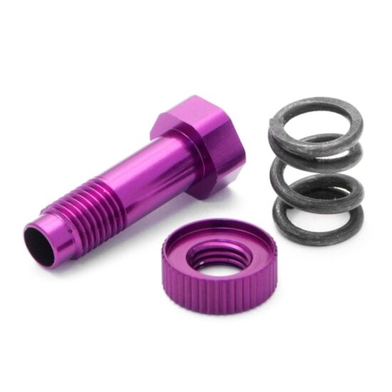 HPI75047-SERVO SAVER PIPE AND NUT SET (PURPLE) (R40)