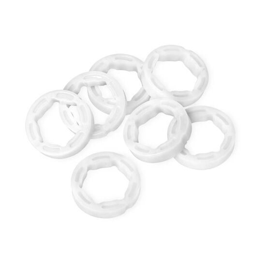 E10 - PLASTIC BUSHING 12x18x4mm (7pcs)