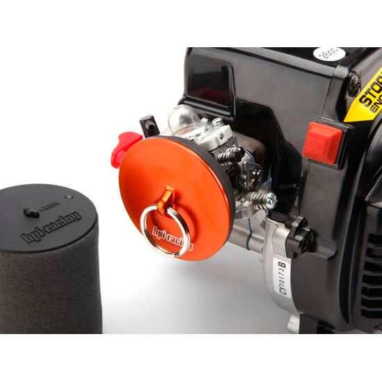 BAJA 5b - Aluminium air filter maintenance cap (orange), 2 image