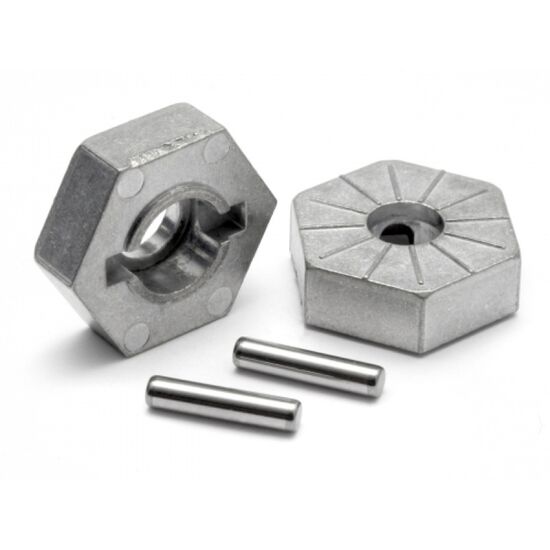 SAVAGE X - SECHSKANT-RADMITNEHMER 17MM (GRAU)