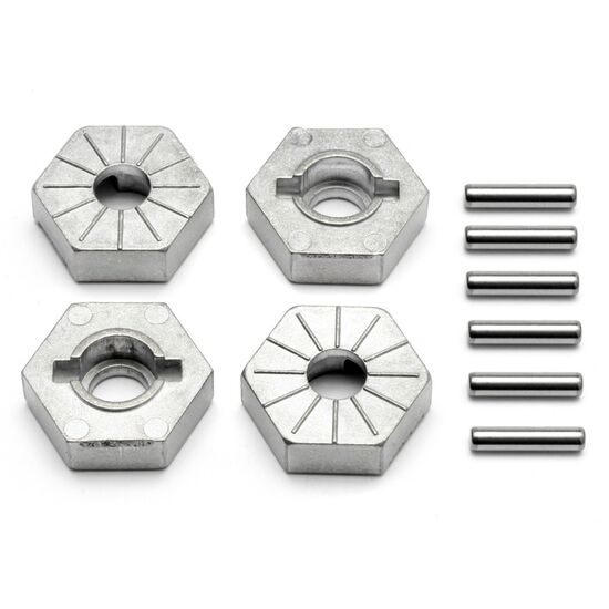 SAVAGE X - SECHSKANT-RADMITNEHMER 17MM (GRAU), 2 image