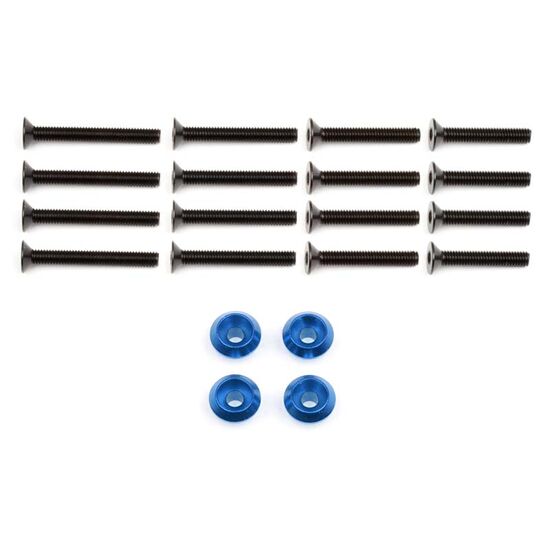 Cup Racer - WHEEL WASHER (BLUE/4pcs), 2 image