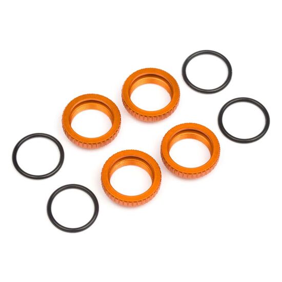 HPI87071-SHOCK SPRING ADJUST NUT (4pcs)