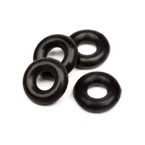 O-RING P-3 (Noir/4pcs)