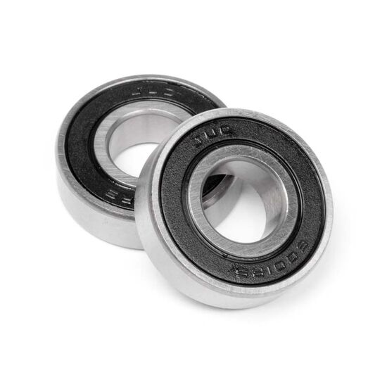 BALL BEARING 12x28x8mm (RUBBER SHIELD/2pcs)