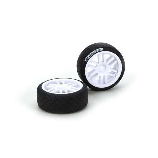 Tires and wheels, assembled, glued (T