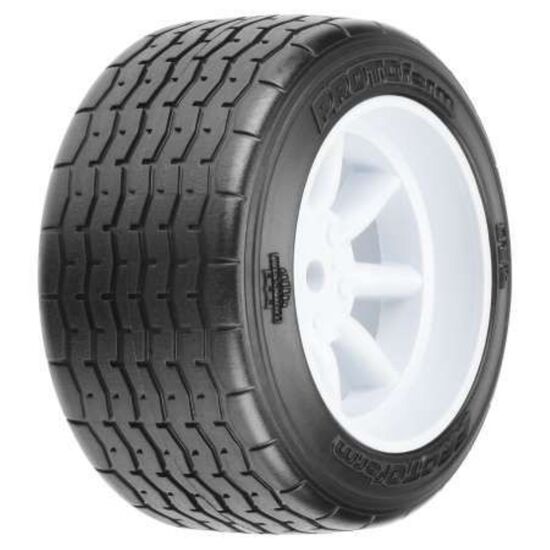 VTA Rear Tire 31mm, Mounted White Whe el