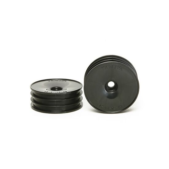 2WD Off-Road Dish Front Wheels Black (60/19)