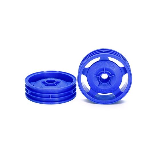 2WD Buggy Front Star-Dish Wheels (blue)