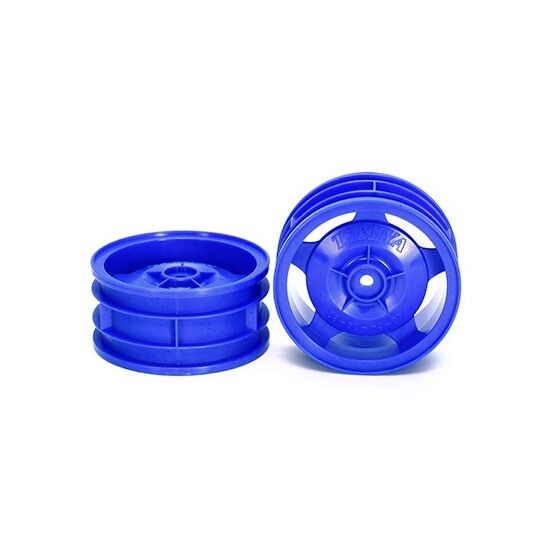 4WD Buggy Front Star-Dish Wheels (blue)