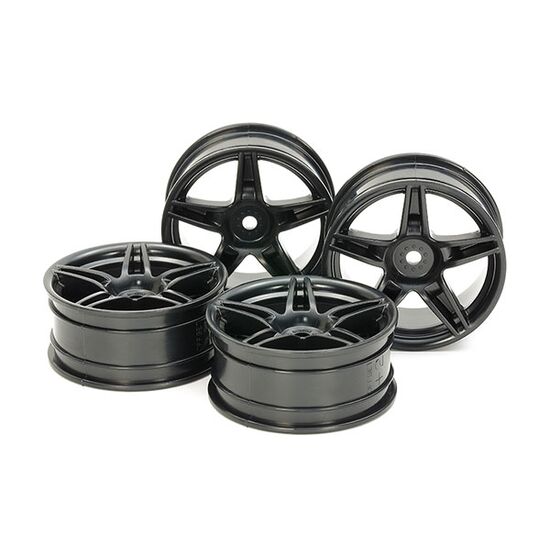 Med. Nar.5-Spoke Wheels (24mm +2) 4 pcs