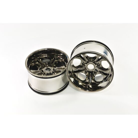 7.5 Wheels 23mm Hex (Gunmetal Chrome)