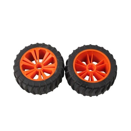 2 x Räder orange, (Monster)