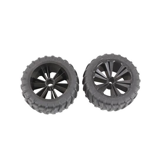 2 x Räder schwarz (Monster)