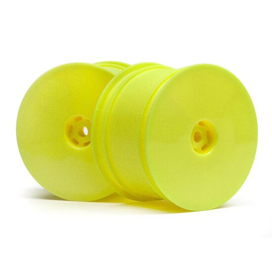 REAR WHEEL 1/10 (YELLOW/2PCS)