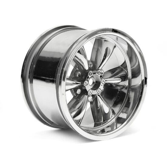 TT-6 SPOKE WHEEL CHROME (83X56MM/2PC/E-ZILLA10/SAVAGE, 3 image