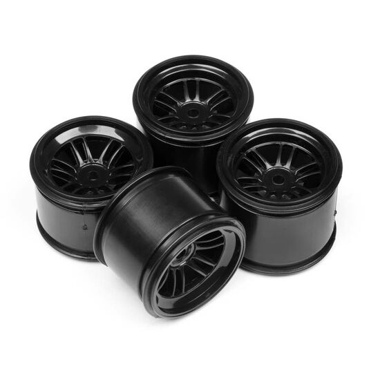 FORMULA TEN - Set de jantes FT01 (Noir/avant 2pcs/arrière 2pcs)