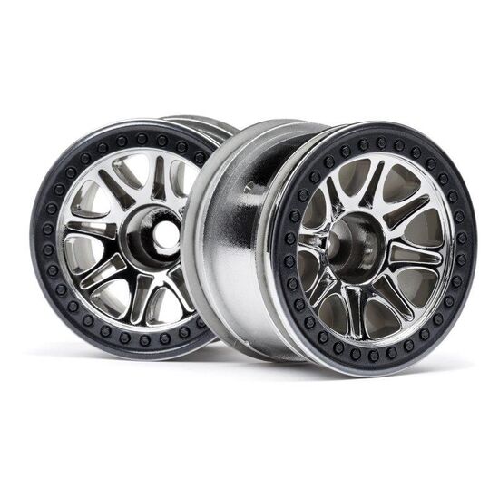 SPLIT 8 TRUCK WHEEL (CHROME/2PCS)