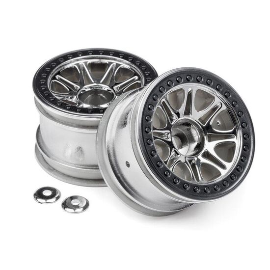 SPLIT 8 TRUCK WHEEL (CHROME/2PCS), 4 image