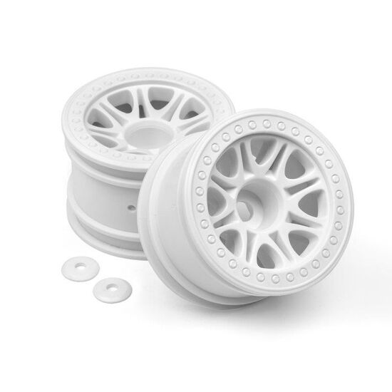 SPLIT 8 TRUCK WHEEL (WHITE/2PCS), 4 image