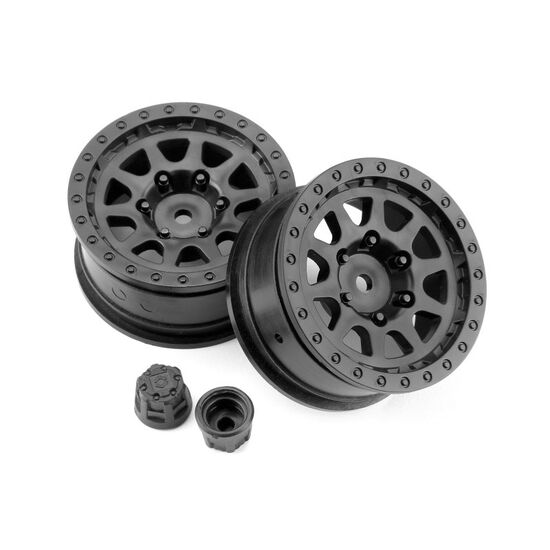 CR-10 WHEEL 1.9 (BLACK/2PCS)