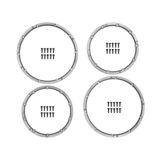 BAJA 5B - WHEEL BEAD LOCK RINGS(SILVER/FOR 2 WHEELS), 2 image