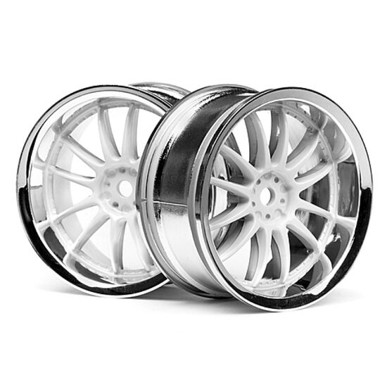 FELGEN WORK XSA 02C 26mm CHROM/WEISS (3mm OFFSET)