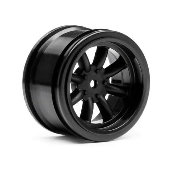 FELGEN VINTAGE 8 SPOKE 31mm - SCHWARZ - 6mm OFFSET, 2 image