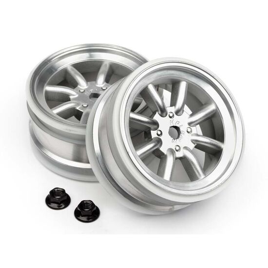 CUP RACER - MX60 8 SPEICHERN FELGEN MATTE CHROM (0mm OFFSET), 4 image