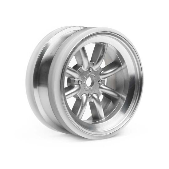 CUP RACER - MX60 JANTES 8 BATONS MATTE CHROME (3mm OFFSET), 2 image
