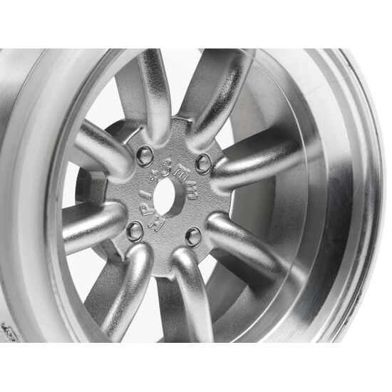 CUP RACER - MX60 JANTES 8 BATONS MATTE CHROME (3mm OFFSET), 3 image