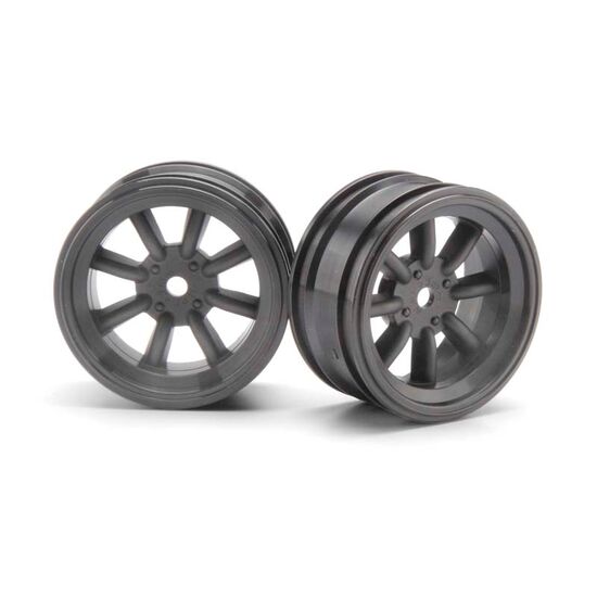 Cup Racer - MX60 FELGEN 8 SPOKE GUNMETAL (3mm OFFSET/2pcs), 3 image